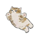 Maxbell Floor Mats Area Rug Cartoon Cat Carpet for Bedroom Bathroom Home Decoration B