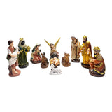 Maxbell Birth of Jesus Statue Set Sacred Christian Nativity Scene Figurine for Shelf