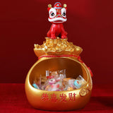 Maxbell Multipurpose Animal Statue Figurine Sculpture for Desktop Entrance Decor Aureate