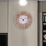 Maxbell 40cm Wall Decor Lion Hanging animal Pendant Tapestry for christmas Style B