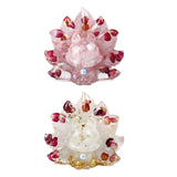 Maxbell Resin Miniature Animal Figurines Collection for Shelf Tabletop Decoration Pink