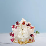 Maxbell Resin Miniature Animal Figurines Collection for Shelf Tabletop Decoration White