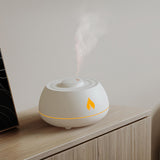 Maxbell Humidifier Essential Oil Diffuser Auto Shut Off for Home Bedroom Office White