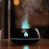 Maxbell Humidifier Essential Oil Diffuser Auto Shut Off for Home Bedroom Office Black