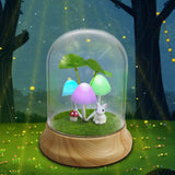 Maxbell Mushroom Night Light Decorative Gradient Lights for Bookshelf Home Decor