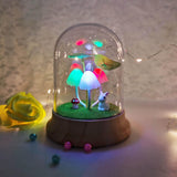 Maxbell Mushroom Night Light Decorative Gradient Lights for Bookshelf Home Decor