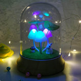 Maxbell Mushroom Night Light Decorative Gradient Lights for Bookshelf Home Decor