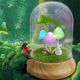 Maxbell Mushroom Night Light Decorative Gradient Lights for Bookshelf Home Decor