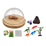 Maxbell Dinosaur Night Light Handmade DIY Materials Ornament for Desktop Living Room