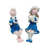 Maxbell Mediterranean Style Statue Decor Shelf Craft Decorative Sailboat Home Model