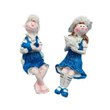 Maxbell Mediterranean Style Statue Decor Shelf Craft Decorative Sailboat Home Model