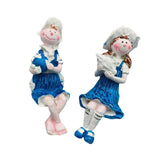 Maxbell Mediterranean Style Statue Decor Shelf Craft Decorative Sailboat Home Model