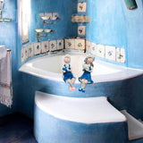 Maxbell Mediterranean Style Statue Decor Shelf Craft Decorative Sailboat Home Model