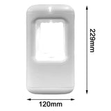 Maxbell Water Drop Humidifier Atmosphere Light 500ml Fine Mist Spray Low Noise White