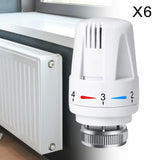 Maxbell 3/4/6Pcs Thermostatic Valve Replacement Temperature Controller Adjustable 6PCS