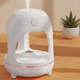 Maxbell Desktop Air Humidifier Antigravity 700ml for Nursery Hotel Rose Aureate Trim