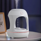 Maxbell Desktop Air Humidifier Antigravity 700ml for Nursery Hotel Rose Aureate Trim
