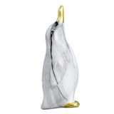 Maxbell Penguin Statue Resin Figurine Art Works Craft for Bookcase Home Decoration White