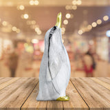 Maxbell Penguin Statue Resin Figurine Art Works Craft for Bookcase Home Decoration White