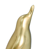 Maxbell Penguin Statue Resin Figurine Art Works Craft for Bookcase Home Decoration Aureate