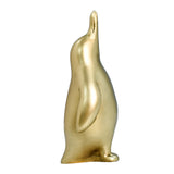 Maxbell Penguin Statue Resin Figurine Art Works Craft for Bookcase Home Decoration Aureate
