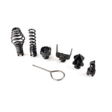 Maxbell 7 Pieces Drain Machine Cutter Heads Detachable Auger for Sewer Machine
