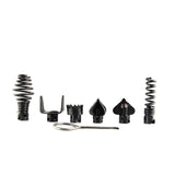 Maxbell 7 Pieces Drain Machine Cutter Heads Detachable Auger for Sewer Machine