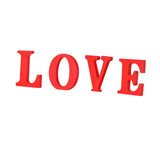 Maxbell Love Sign Decoration Freestanding Ornament for Xmas Party Table Decor LOVE