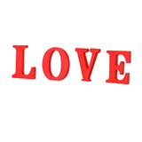 Maxbell Love Sign Decoration Freestanding Ornament for Xmas Party Table Decor LOVE