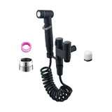 Maxbell Handheld Bidet Sprayer Spray Head Bracket for Toilet Spray Hotel Washing Car Black