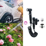 Maxbell Handheld Bidet Sprayer Spray Head Bracket for Toilet Spray Hotel Washing Car Black