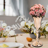 Maxbell Iron Flowers Vase Flower Arrangement Flowerpot for Hotel Office Decoration M