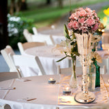 Maxbell Iron Flowers Vase Flower Arrangement Flowerpot for Hotel Office Decoration L