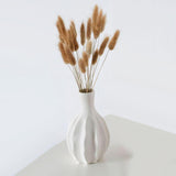 Maxbell Ceramic Flowers Vase Flower Container Flowerpot for Desktop Cabinet Decor M