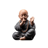 Maxbell Mini Little Monk Ornaments Buddhist Handicraft for Office Christmas Decor A