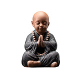Maxbell Mini Little Monk Ornaments Buddhist Handicraft for Office Christmas Decor C