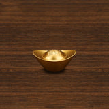 Maxbell Feng Shui Statue Desk Ancient Decorative Cabinet Chinese Yuan Bao Figurine 5cmx2.8cmx2.4cm