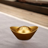 Maxbell Feng Shui Statue Desk Ancient Decorative Cabinet Chinese Yuan Bao Figurine 5cmx2.8cmx2.4cm