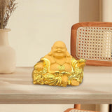 Maxbell Resin Maitreya Buddha Statues Sculpture Luck Decoration Ornament for Table