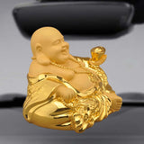 Maxbell Resin Maitreya Buddha Statues Sculpture Luck Decoration Ornament for Table