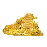 Maxbell Maitreya Buddha Statue Miniature Figurine for Tabletop Living Room Home