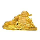 Maxbell Maitreya Buddha Statue Miniature Figurine for Tabletop Living Room Home