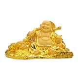 Maxbell Maitreya Buddha Statue Miniature Figurine for Tabletop Living Room Home