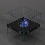 Maxbell Tabletop Fire pits Smokeless Party Bedroom Desktop Burner Farmhouse Office Black