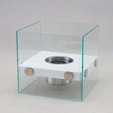 Maxbell Tabletop Fire pits Smokeless Party Bedroom Desktop Burner Farmhouse Office White