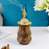 Maxbell Cone Incense Burner Decorative Delicate Ornament for Living Room Decor Style A