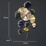 Maxbell Wall Watch Clock Non Ticking Housewarming Office Hallway Hanging Wall Clocks