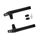 Maxbell 2Pcs Practical Window Handle Lock DIY Supplies Accessories Door Durable Black