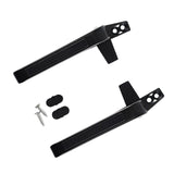 Maxbell 2Pcs Practical Window Handle Lock DIY Supplies Accessories Door Durable Black