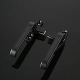 Maxbell 2Pcs Practical Window Handle Lock DIY Supplies Accessories Door Durable Black